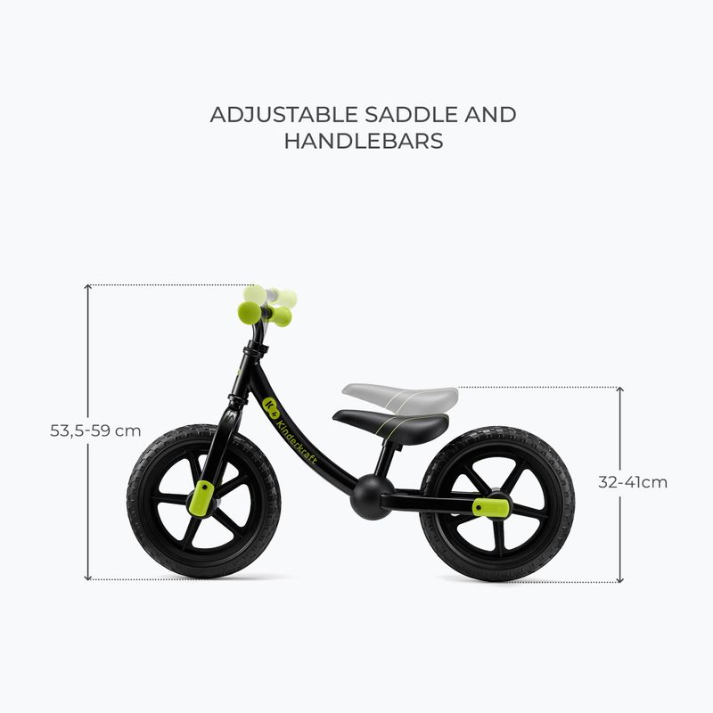 Kinderkraft велосипед за крос-кънтри 2Way Next черен 3