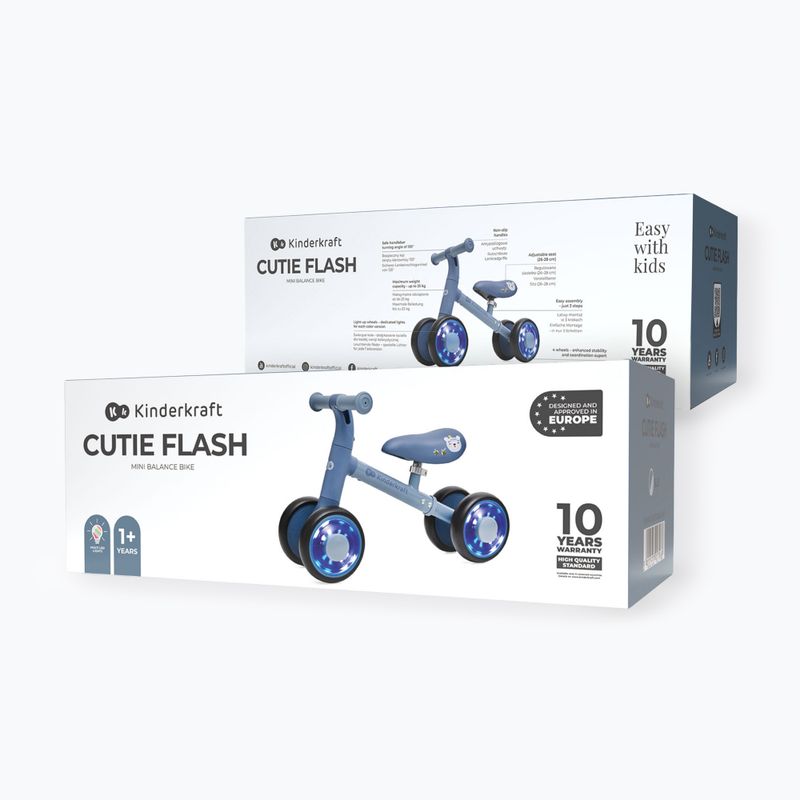Велосипед без педали Kinderkraft Cutie Flash blue 6