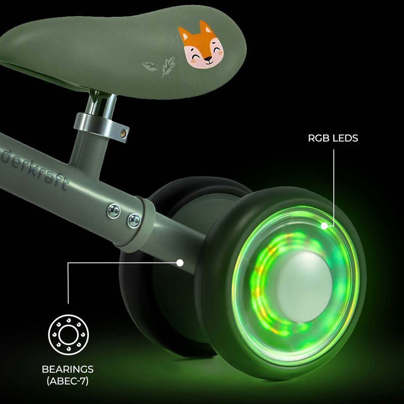 Велосипед без педали Kinderkraft Cutie Flash green 7