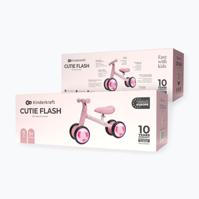 Велосипед без педали Kinderkraft Cutie Flash pink 6