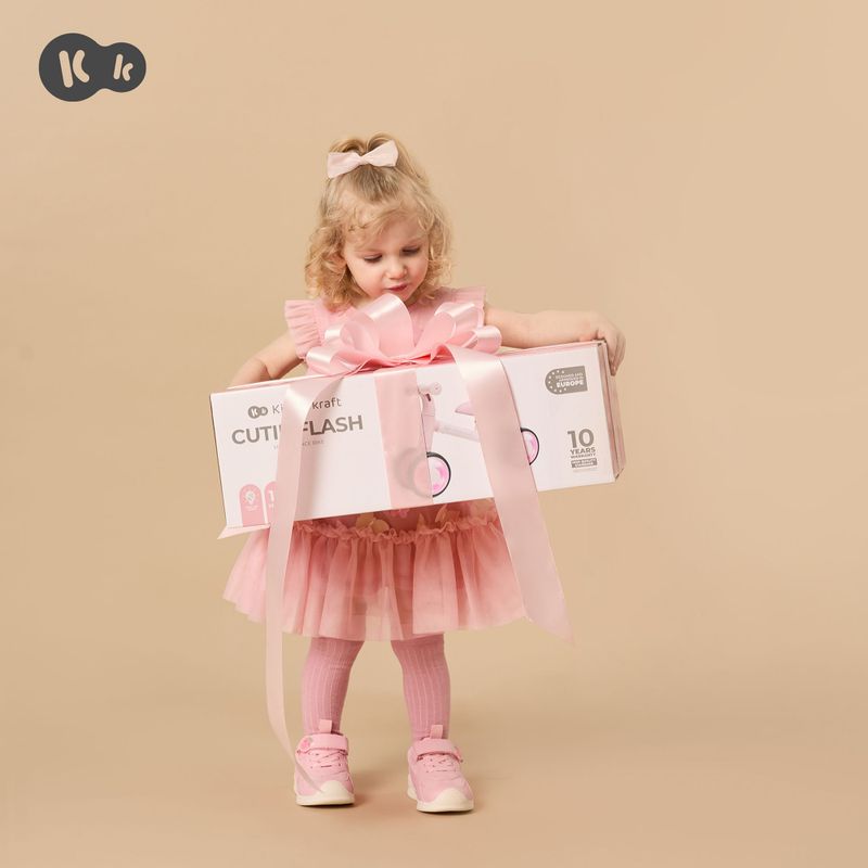 Велосипед без педали Kinderkraft Cutie Flash pink 9