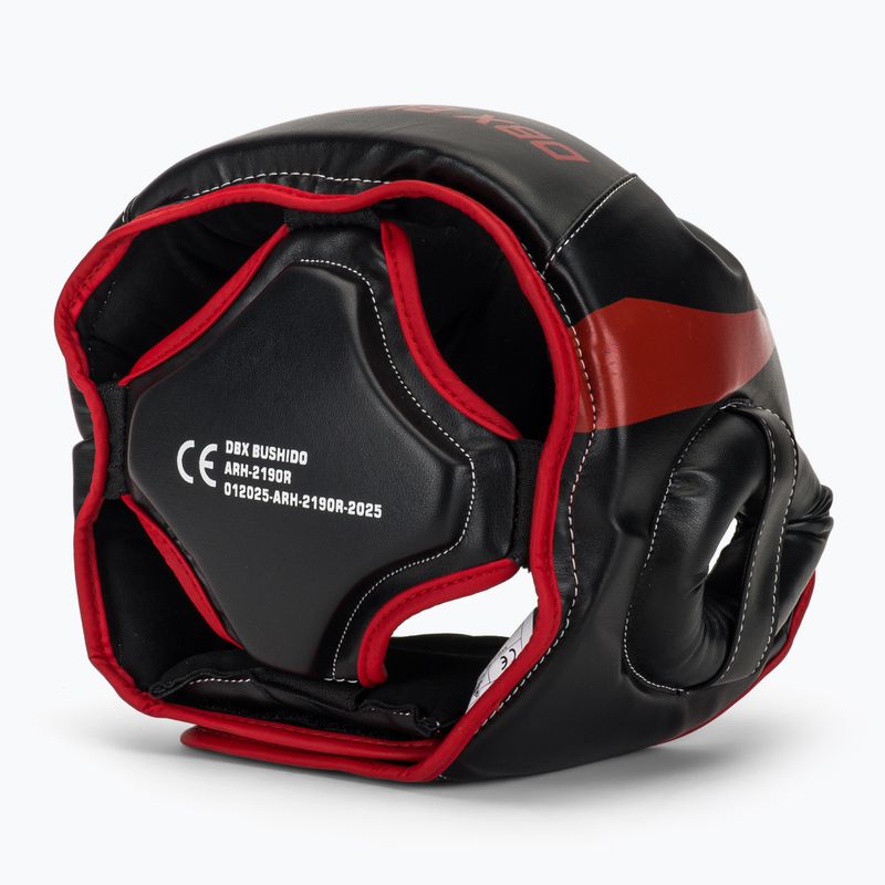 Боксова каска DBX BUSHIDO ARH-2190R black/red 6