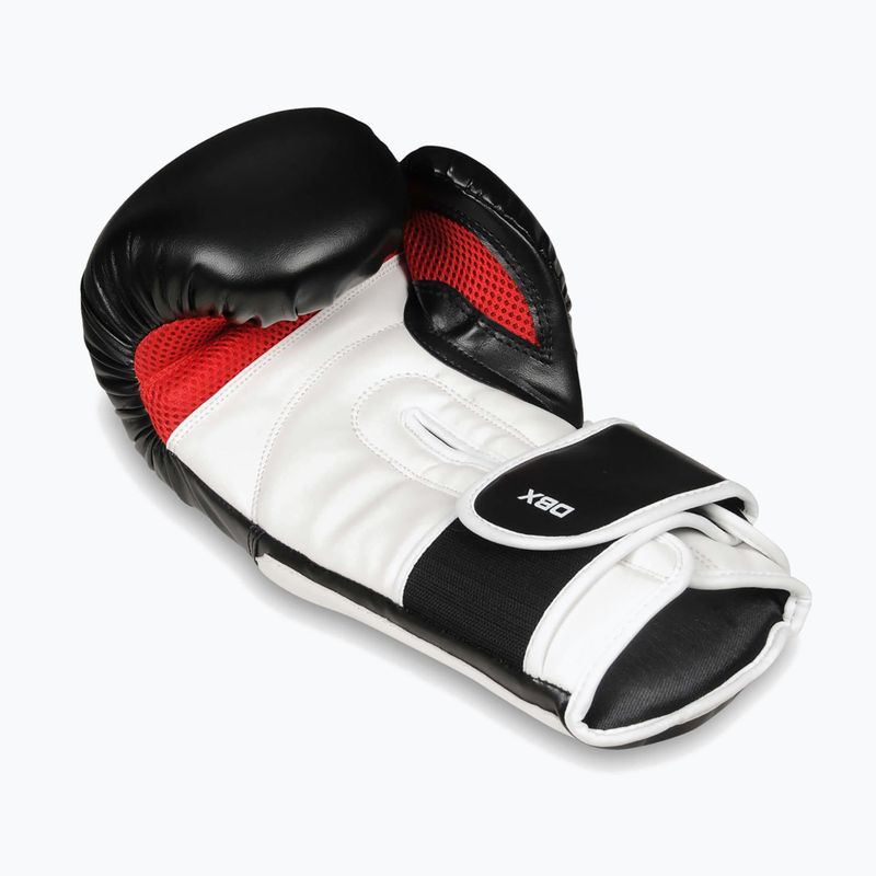 BDX BUSHIDO B-3W черни/бели боксови ръкавици 9