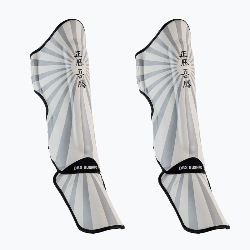 Протектори за пищяли и стъпала Bushido Japan, бели Sp-10V3-XL