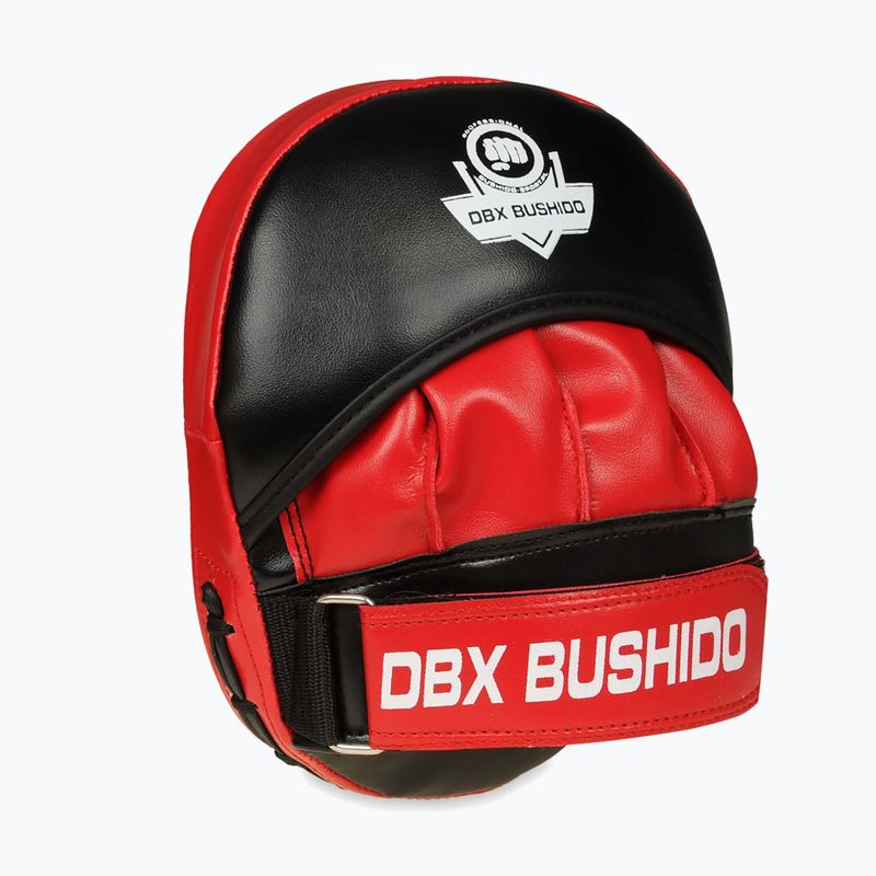 Треньорски лапи за тренировка DBX Bushido Mini 2 pcs black/red/white 4