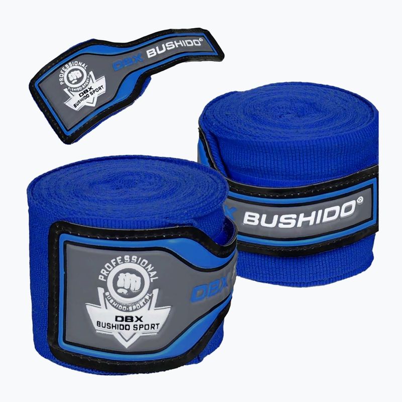 Боксови превръзки Bushido, сини ARH-100010a-BLUE 3