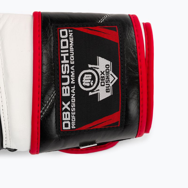 Боксови ръкавици Bushido от естествена кожа с технология Gel черни B-2v11a-12oz 5