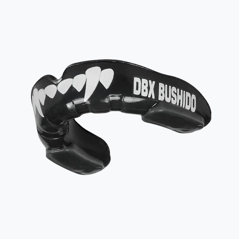 DBX BUSHIDO GelTech черно-бял протектор за челюст MG-2 + кутия 3