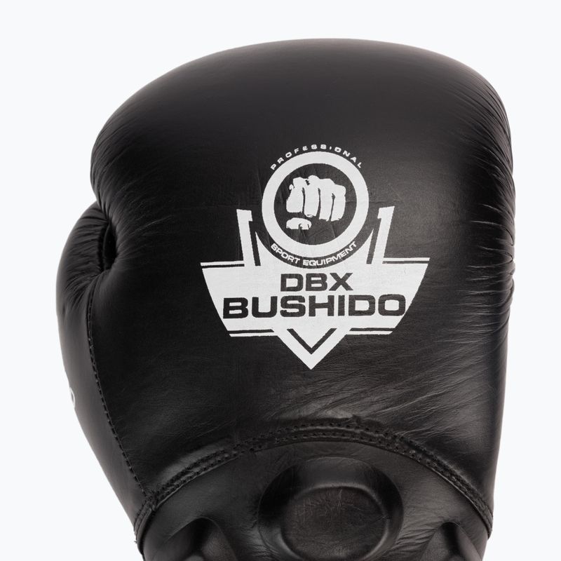 DBX BUSHIDO боксови ръкавици със система за защита на китката черни Bb2 5