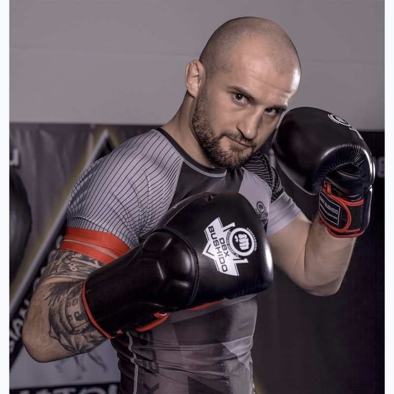 DBX BUSHIDO боксови ръкавици със система за защита на китката черни Bb2 20