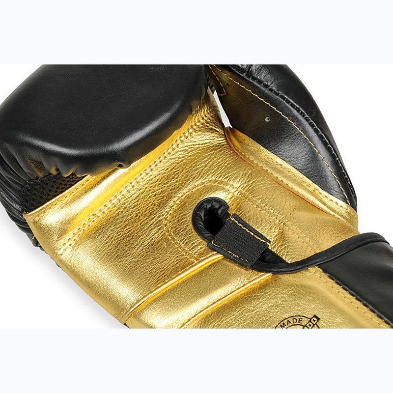 Bushido боксови ръкавици от естествена кожа черни B-2v14-10oz 7