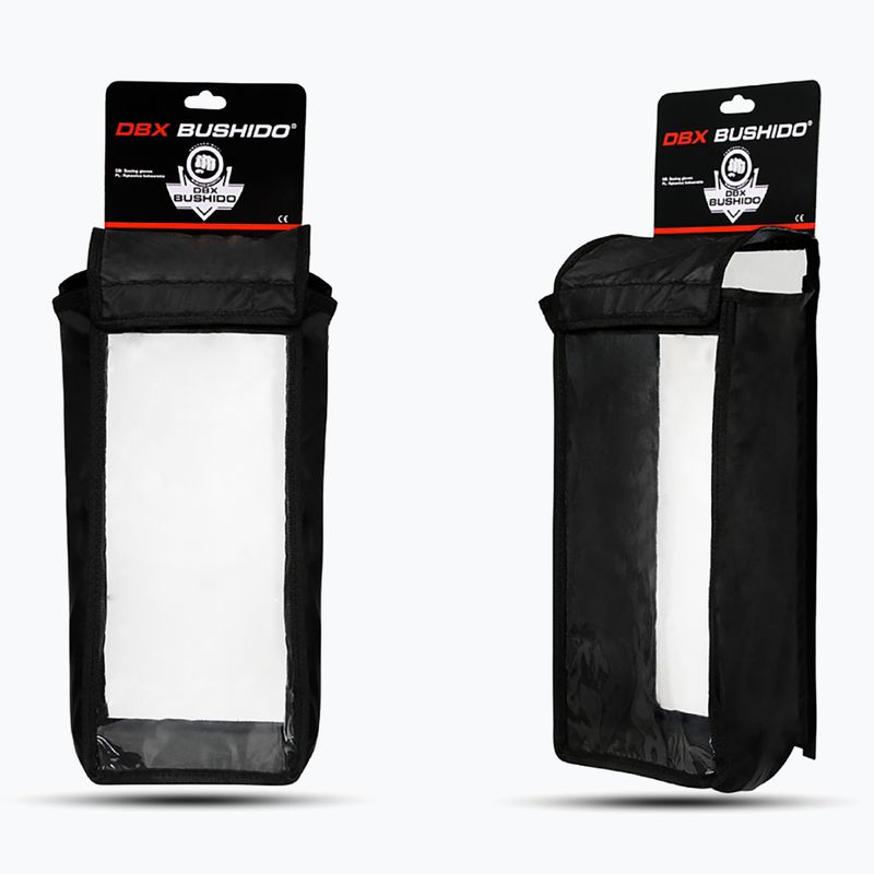 Bushido боксови ръкавици от естествена кожа черни B-2v14-10oz 8