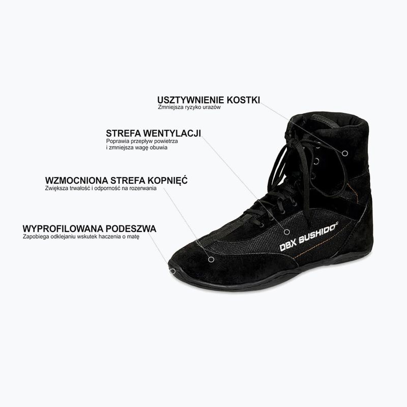 Боксови обувки DBX BUSHIDO ARS-2051B black 9