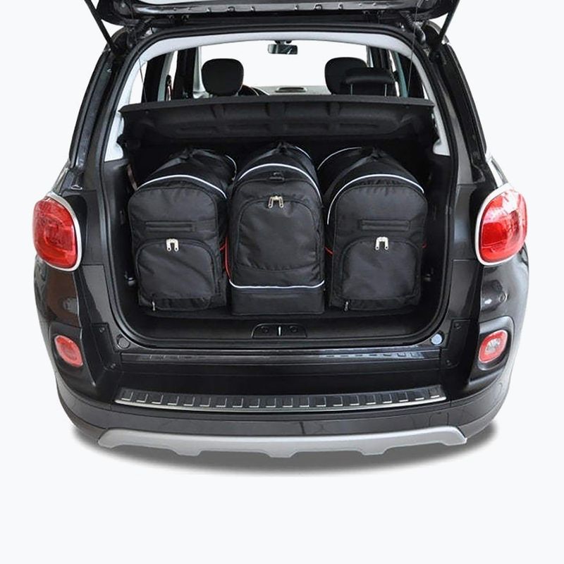 Комплект чанти за багажник KJUST Fiat 500L 2012+ 3 бр. black 14