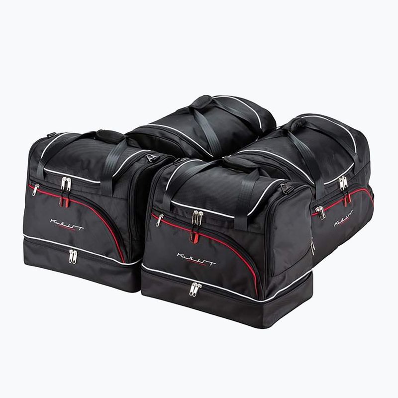 KJUST Комплект чанти за багажника на BMW 3 Coupe 2006-2013 4 бр. черни