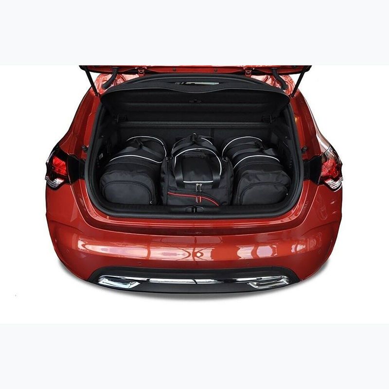 Комплект чанти за багажник KJUST Citroen DS4 2011-2015 4 бр. black 14