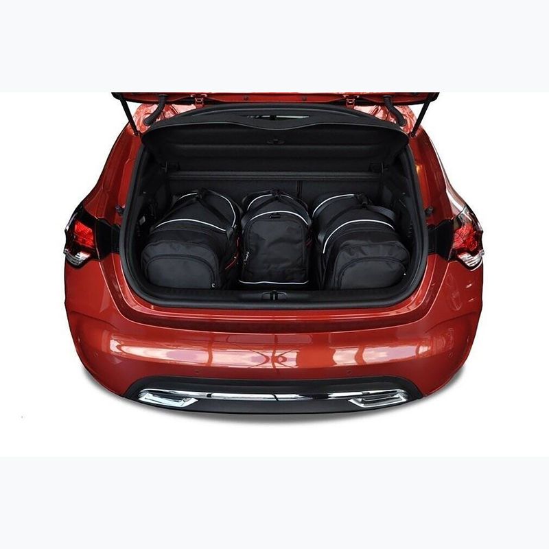Комплект чанти за багажник KJUST Citroen DS4 2011-2015 4 бр. black 15