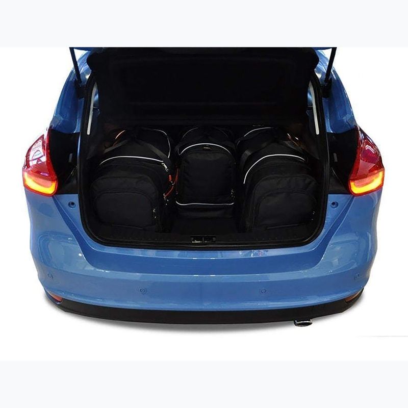 Комплект чанти за багажник KJUST Ford Focus Hatchback 2011-2018 4 бр. black 17