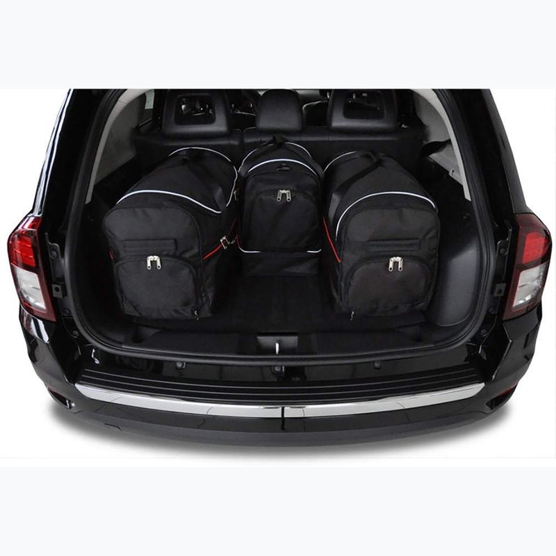 Комплект чанти за багажник KJUST Jeep Compass 2007-2015 г. 4 бр. black 15