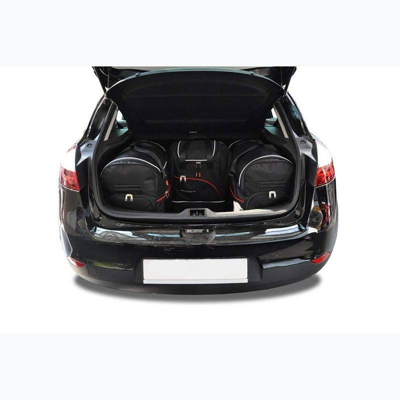 Комплект чанти за багажник KJUST Renault Megane Hatchback 2008-2015 4 бр. black 14