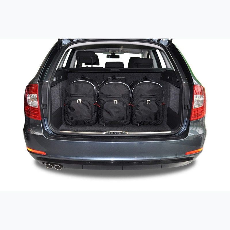 Комплект чанти за багажник KJUST Skoda Superb Combi 2010-2015 5 бр. black. 12