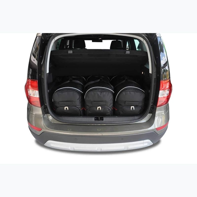 Комплект чанти за багажник KJUST Skoda Yeti 2009-2017 3 бр. black 10