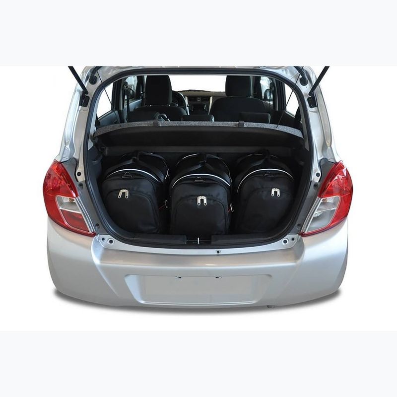 Комплект чанти за багажник KJUST Suzuki Celerio 2014-2019 3 бр. black 9