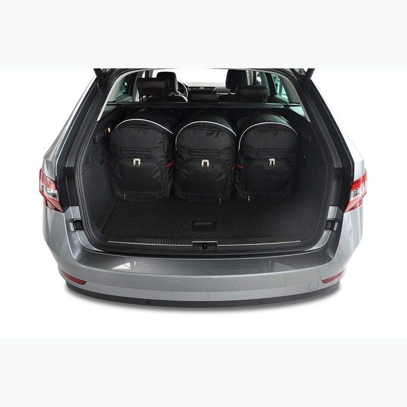 Комплект чанти за багажник KJUST Skoda Superb Combi 2015-2023 5 бр. black 12
