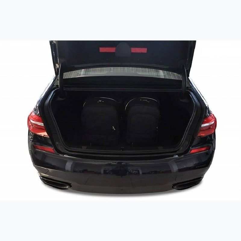 KJUST Комплект чанти за багажника на BMW 7 2015-2022 4 бр. черни 16