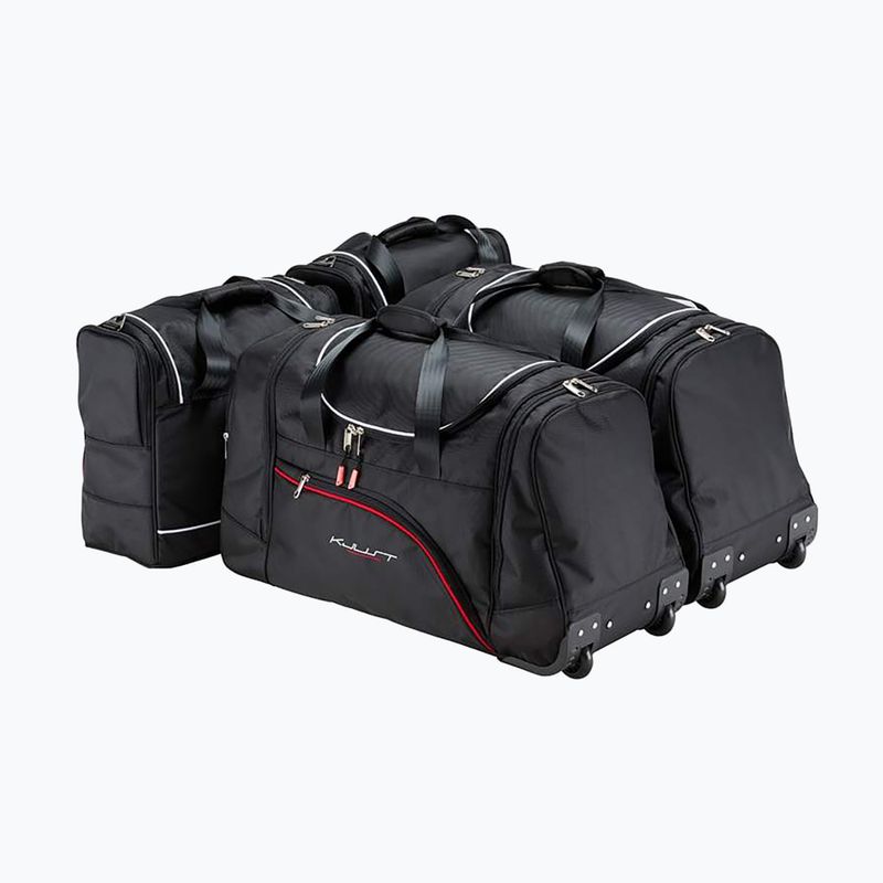 KJUST Комплект чанти за багажника на BMW 6 Coupe 2011-2018 4 бр. черни 2