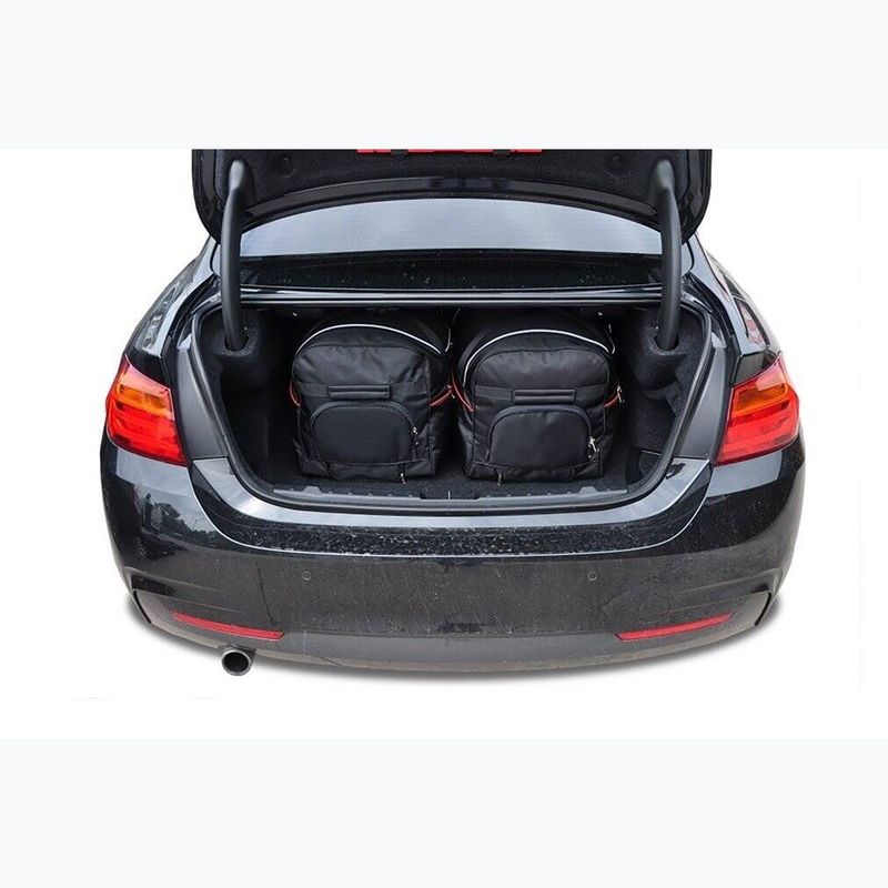 KJUST Комплект чанти за багажника на BMW 4 Coupe 2013-2020 4 бр. черни 17