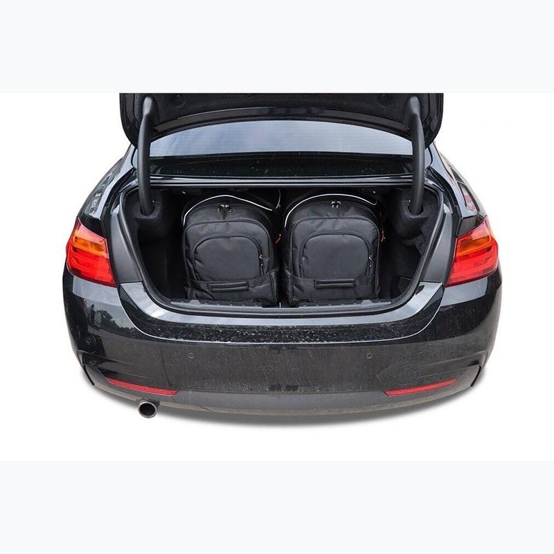 KJUST Комплект чанти за багажника на BMW 4 Coupe 2013-2020 4 бр. черни 20