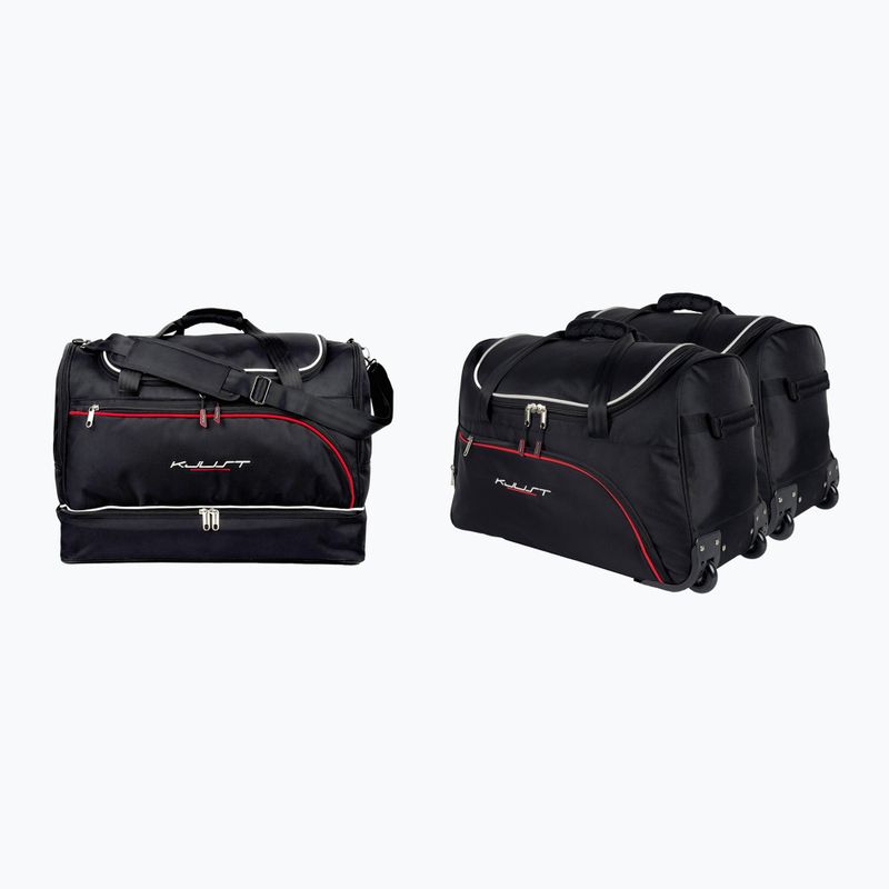 Комплект чанти за багажник KJUST Lancia Delta 2008-2015 3 бр. black