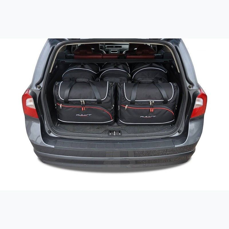 Комплект чанти за багажник KJUST Volvo V70 2007-2016 5 бр. black. 17