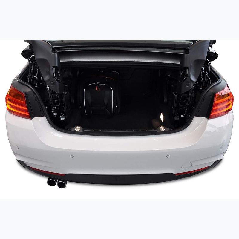 KJUST Комплект чанти за багажника на BMW 4 Кабриолет 2013-2020 3 бр. черни 16