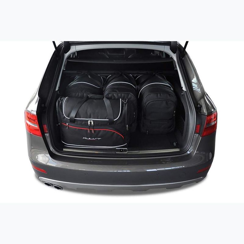 Комплект чанти за багажника KJUST Audi A4 Avant 2008-2015 5 бр., черни 19