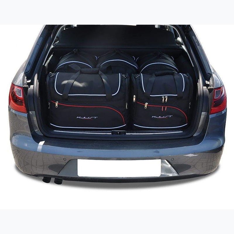 Комплект чанти за багажник KJUST Seat Exeo ST 2009-2013 5 бр. black 12