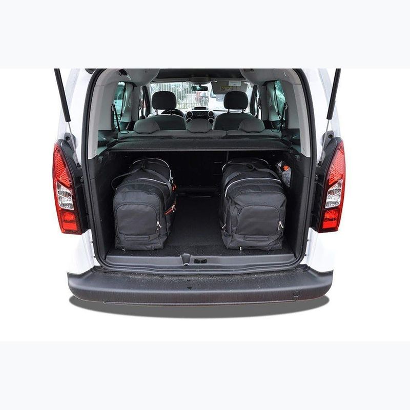 Комплект чанти за багажник KJUST Peugeot Partner 2008-2019 4 бр. black 15