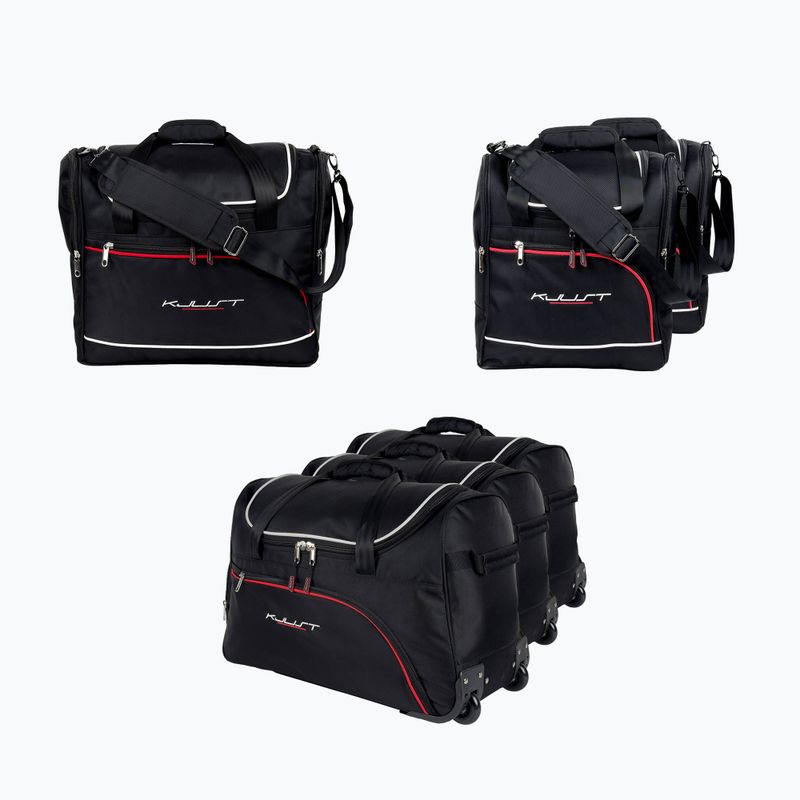 Комплект чанти за багажник KJUST Peugeot Partner 2008-2019 6 бр. black