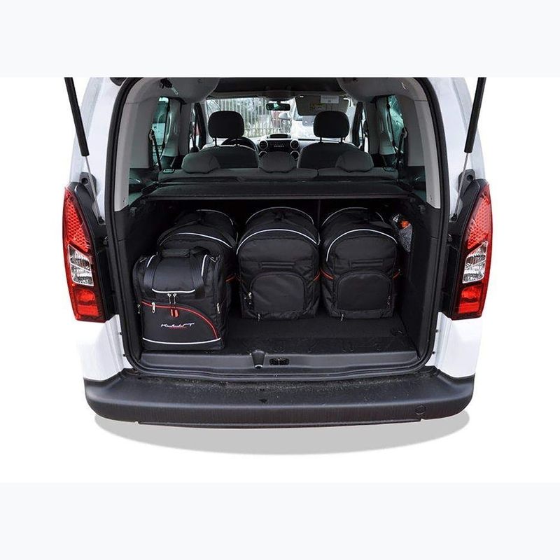 Комплект чанти за багажник KJUST Peugeot Partner 2008-2019 6 бр. black 13