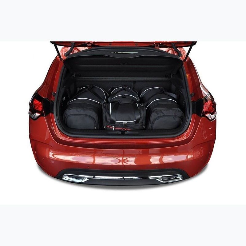 Комплект чанти за багажник KJUST Citroen Ds4 Hatchback 2011-2015 г. 4 бр. black 15