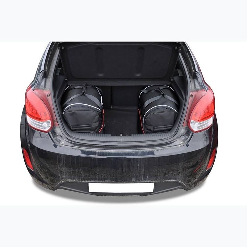 Комплект чанти за багажник KJUST Hyundai Veloster Coupe 2011-2014 3 бр. black 11