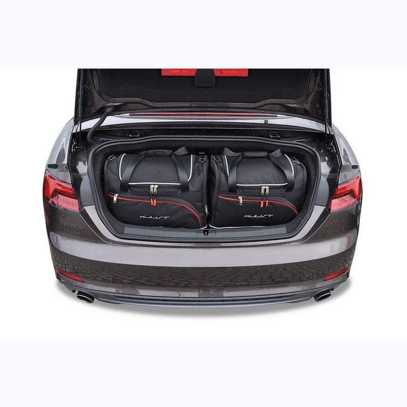 KJUST Audi A5 Cabrio 2017-2018 комплект чанти за багажника 4 бр. черни 13