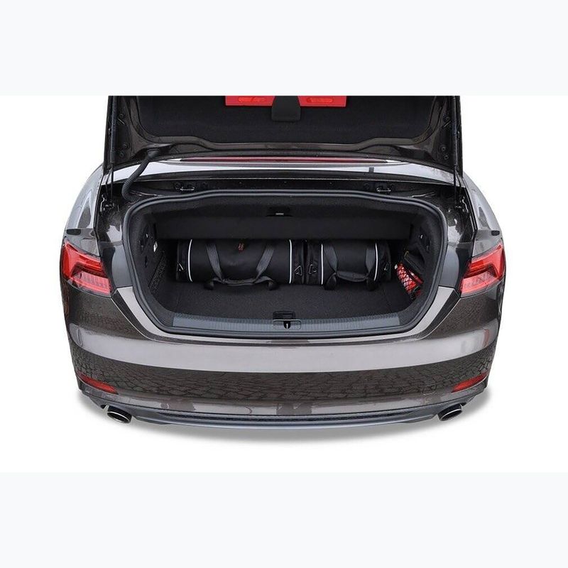 KJUST Audi A5 Cabrio 2017-2018 комплект чанти за багажника 4 бр. черни 15
