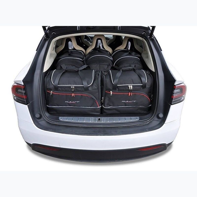 Комплект чанти за багажник KJUST Tesla Model X 2016+ 7 бр. black 16