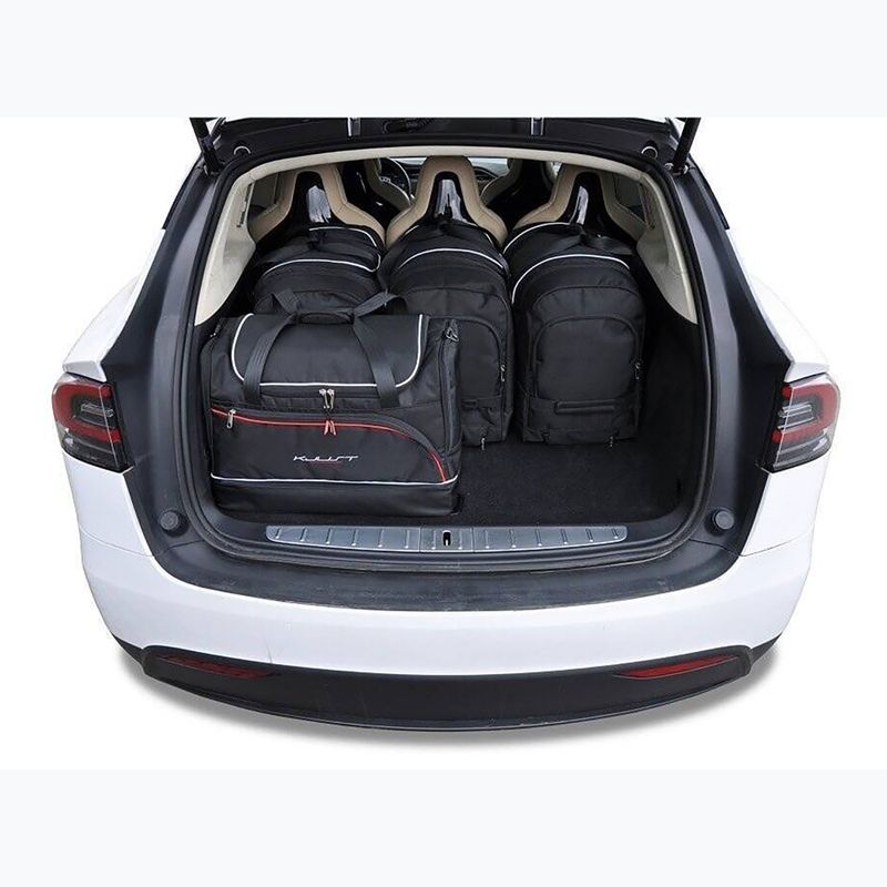 Комплект чанти за багажник KJUST Tesla Model X 2016+ 7 бр. black 17