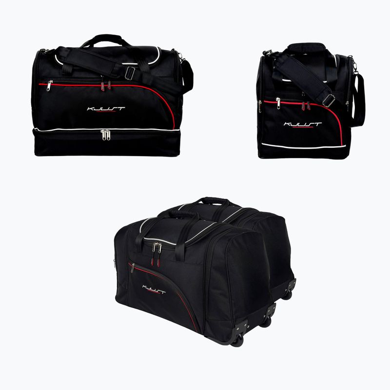 Комплект чанти за багажника KJUST Renault Megane Coupe 2008+2016 4 бр. black