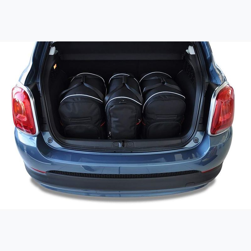 Комплект чанти за багажник KJUST Fiat 500X 2014+ 3 бр. black 14