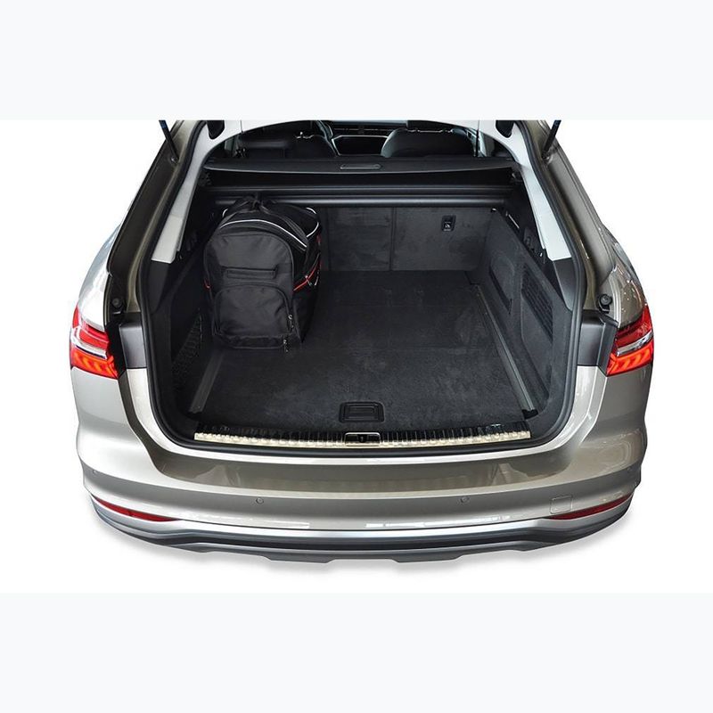 KJUST Комплект чанти за багажника на Audi A6 Allroad 2019+ 5 бр. черни 17