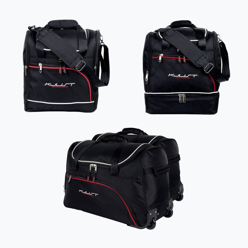 Комплект чанти за багажник KJUST Seat Leon 2020+ 4 бр. black